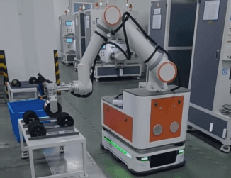 Mobile Wire Roll Exchange System with Fairino FR20